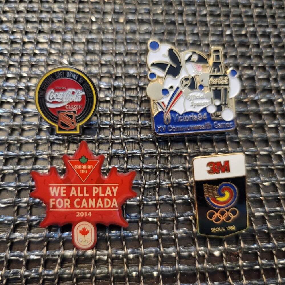Sport Sponsor Collector Pins Lot